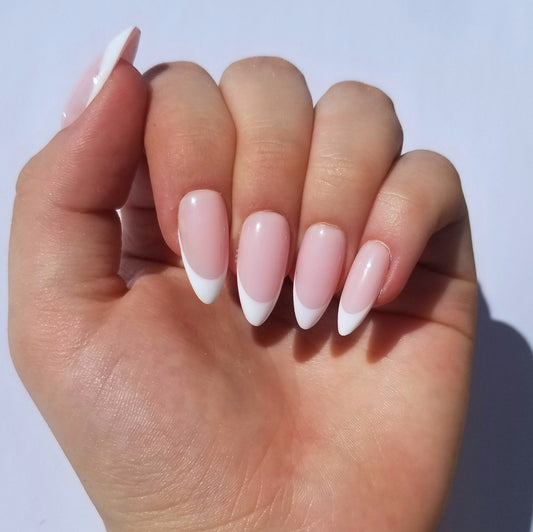French rose effet gel ~ Amande M